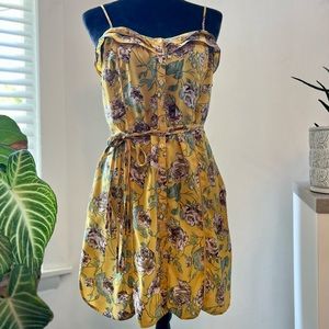 Kimchi Blue Yellow Slip Dress